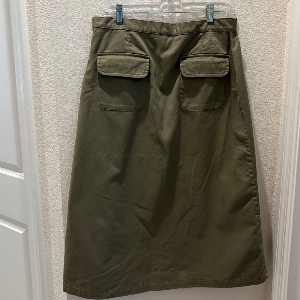 OshKosh B'gosh Olive Midi Skirt